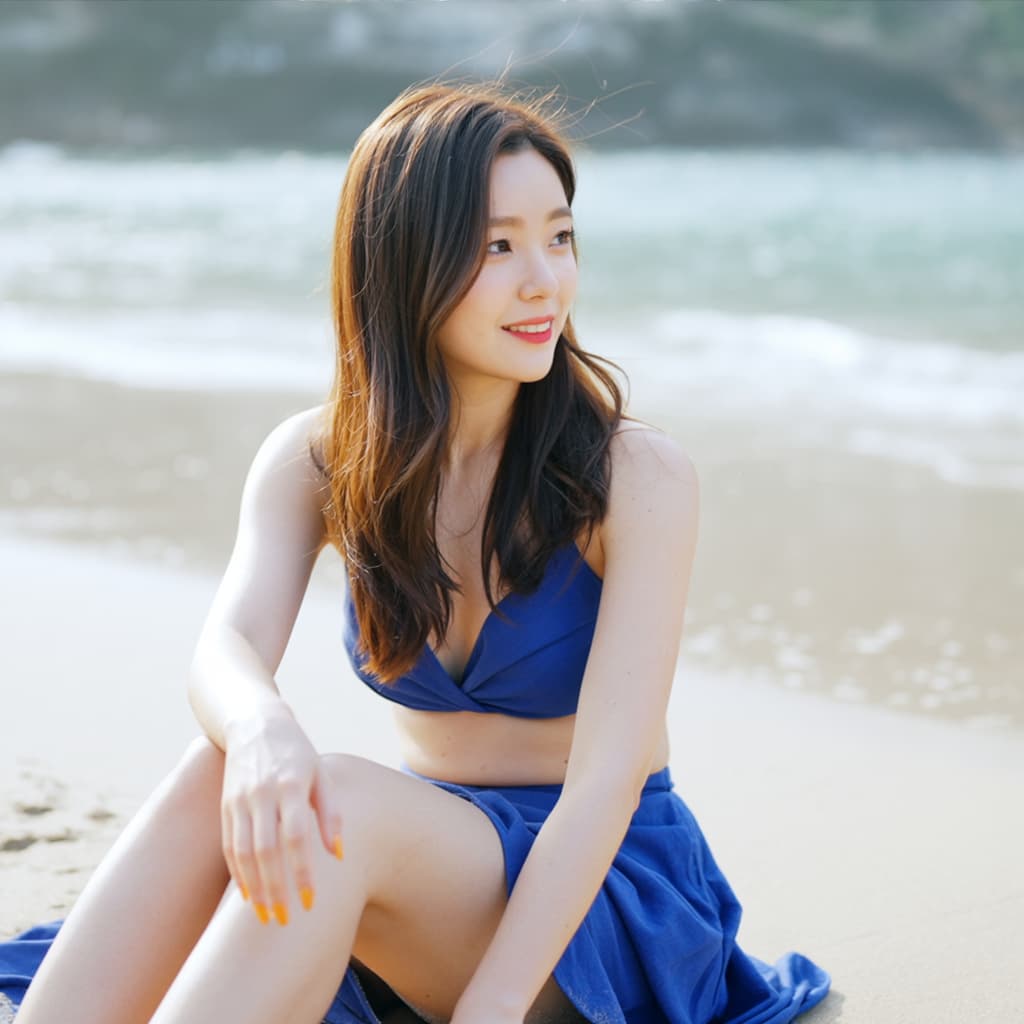 여성 스타일 변화 예시 1